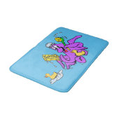 Bathroom Octopus Bath Mat (Gekanteld)
