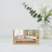 Bathroom Portrait, Kitchen & Bathroom Fitter Visitekaartje (Staand voorkant)