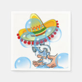 Bathroom Powder Room Paper Napels Servet (Voorkant)