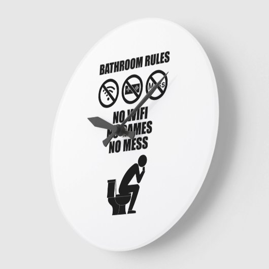 Bathroom-regels Grote Klok (Hoek)