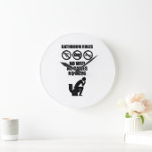 Bathroom-regels Grote Klok (Huis)