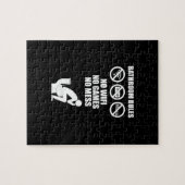 Bathroom-regels Legpuzzel (Horizontaal)