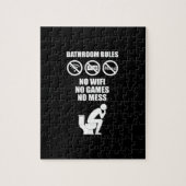 Bathroom-regels Legpuzzel (Verticaal)