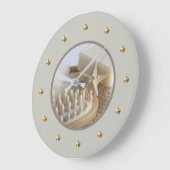 Bathroom Relaxing Spa Theme Wall Clocks Grote Klok (Hoek)