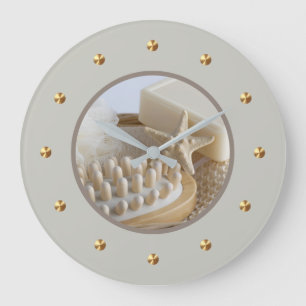 Bathroom Relaxing Spa Theme Wall Clocks Grote Klok