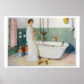 Bathroom Scene - Lisbeth, pub. in 'Lasst Licht Hin Poster (Voorkant)