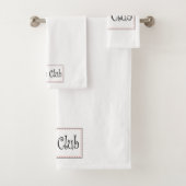 Bathroom Towel set Bad Handdoek (Insitu)