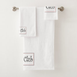Bathroom Towel set Bad Handdoek