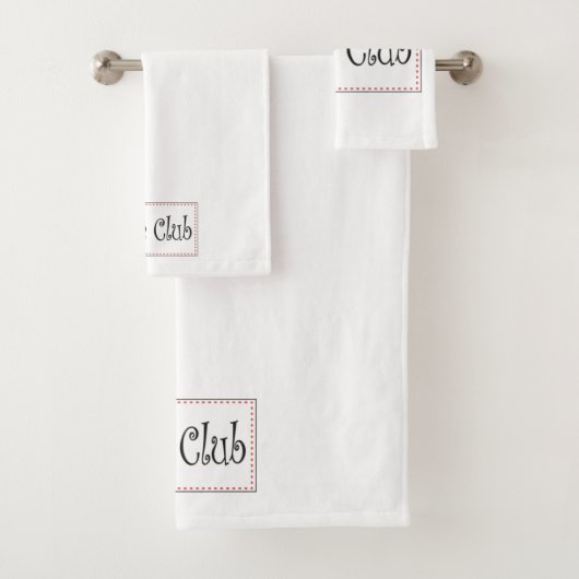 Bathroom Towel set Bad Handdoek (Insitu)