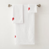Bathroom Towel set Bad Handdoek (Insitu)