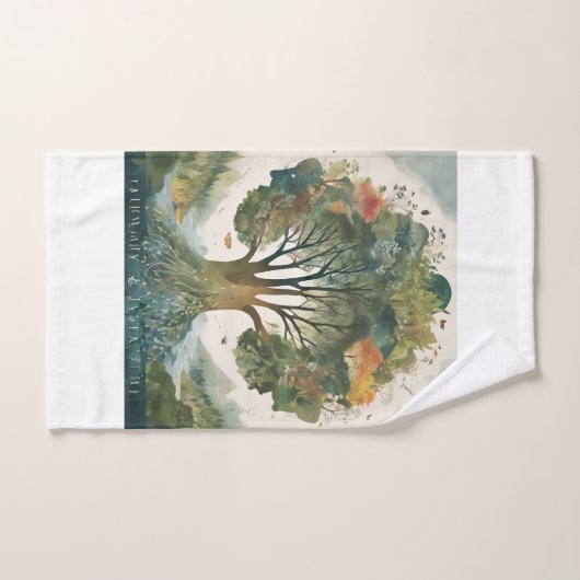 Bathroom Towel set Bad Handdoek (Handdoek)