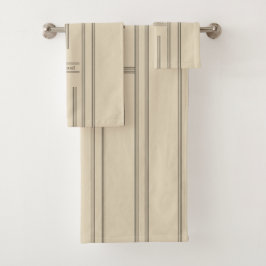 Bathroom Towel set Bad Handdoek