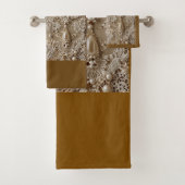 Bathroom Towel Set Bad Handdoek (Insitu)