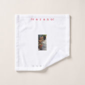 Bathroom Towel Set Juego Toallon y Toalla Bad Handdoek (Wasdoekje)