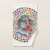 Bathroom Towel Set Valentijnsdag, Angel Bad Handdoek (Handdoek)