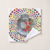 Bathroom Towel Set Valentijnsdag, Angel Bad Handdoek (Wasdoekje)