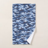 Bathroom Towel sets Blue Army Bad Handdoek (Handdoek)