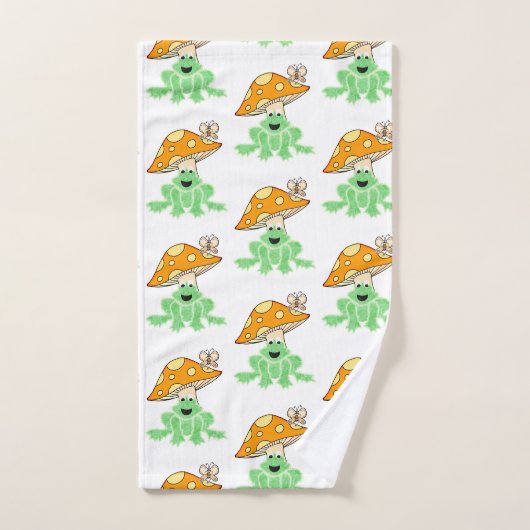 Bathroom Towel sets Butterfly paddenstoel Kikker Bad Handdoek (Handdoek)