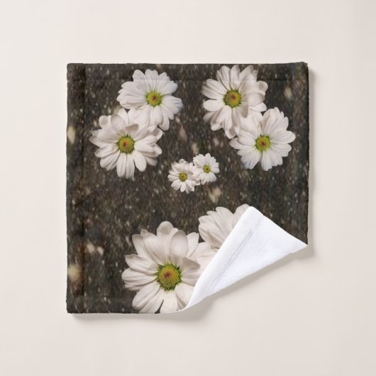 Bathroom Towel sets Daisy Bad Handdoek (Wasdoekje)