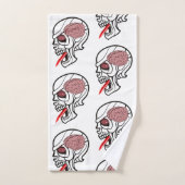 Bathroom Towel sets Halloween, Brain Bad Handdoek (Handdoek)