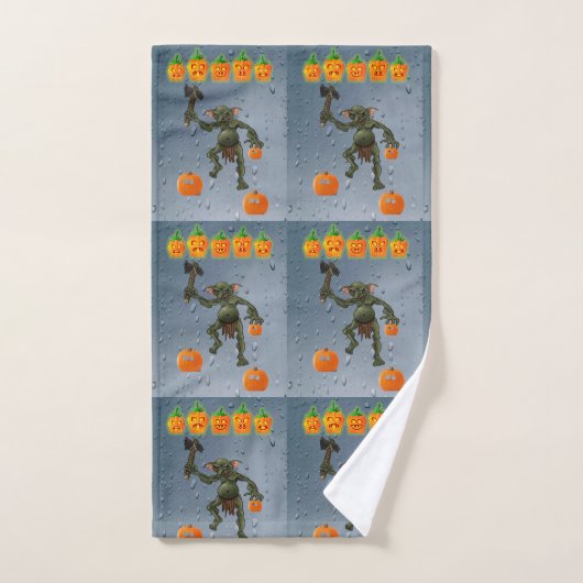 Bathroom Towel sets Halloween, Goblin Bad Handdoek (Handdoek)