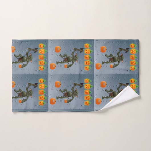 Bathroom Towel sets Halloween, Goblin Bad Handdoek (Handdoek)