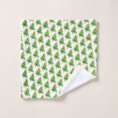 Bathroom Towel Sets Happy St. Patrick's Day Rabbit Bad Handdoek (Wasdoekje)