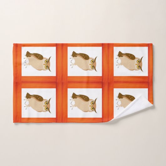 Bathroom Towel sets Owl Bad Handdoek (Handdoek)