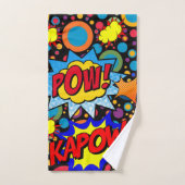 Bathroom Towel sets Pow Kapow Bad Handdoek (Handdoek)
