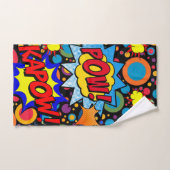 Bathroom Towel sets Pow Kapow Bad Handdoek (Handdoek)