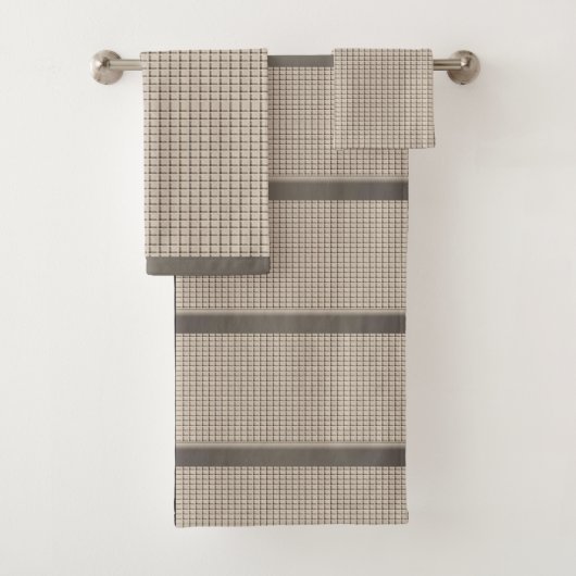 Bathroom Towel sets Sepia Bad Handdoek (Insitu)