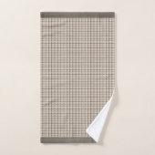 Bathroom Towel sets Sepia Bad Handdoek (Handdoek)