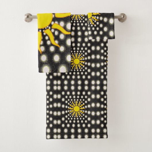 Bathroom Towel sets Sun Bad Handdoek (Insitu)