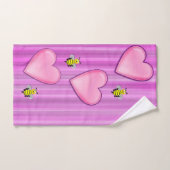 Bathroom Towel sets Valentijnsdag, bijen Bad Handdoek (Handdoek)