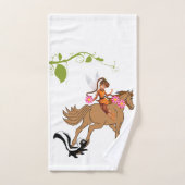 Bathroom Towel stelt een bruine paardenstinkdier i Bad Handdoek (Handdoek)