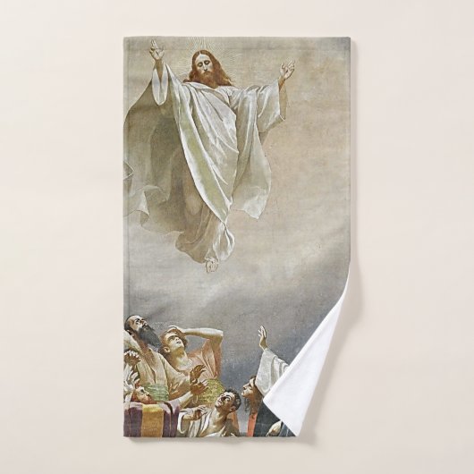 Bathroom Towel stelt Jezus in Bad Handdoek (Handdoek)