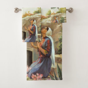 Bathroom Towel stelt Jezus in Bad Handdoek
