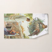 Bathroom Towel stelt Jezus in Bad Handdoek (Handdoek)