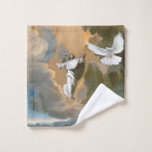 Bathroom Towel stelt Jezus in Bad Handdoek (Wasdoekje)