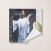 Bathroom Towel stelt Jezus in Bad Handdoek (Wasdoekje)