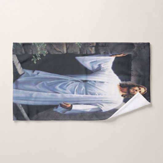 Bathroom Towel stelt Jezus in Bad Handdoek (Handdoek)
