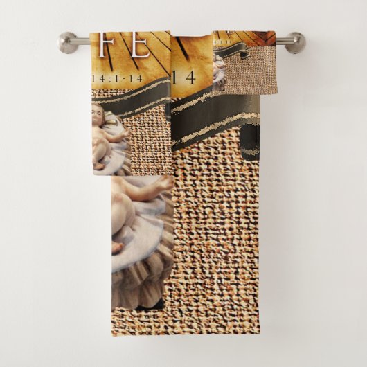 Bathroom Towel stelt Jezus in Bad Handdoek (Insitu)