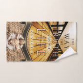 Bathroom Towel stelt Jezus in Bad Handdoek (Handdoek)