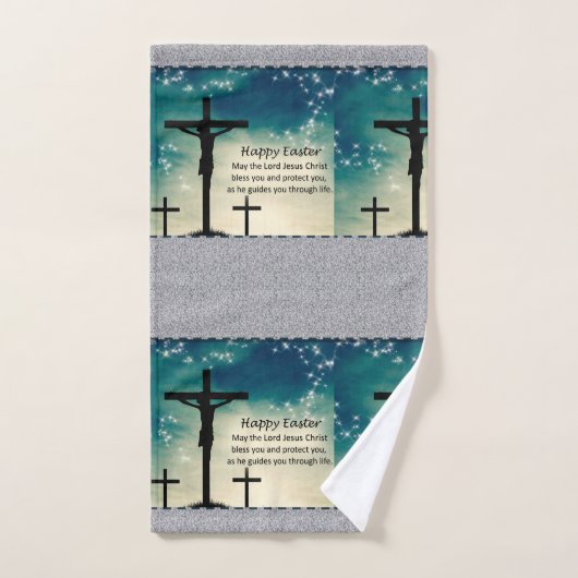 Bathroom Towel stelt Jezus in Bad Handdoek (Handdoek)
