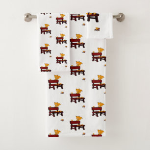 Bathroom Towel Stelt Racon Bad Handdoek