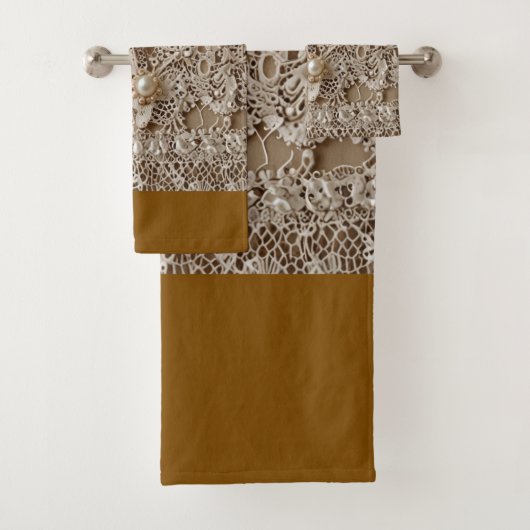 Bathroom Tpwel Set Bad Handdoek (Insitu)