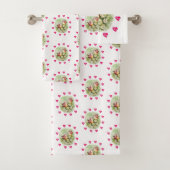 Bathroom Valentijns Vintage van  handdoekjes Bad Handdoek (Insitu)