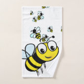Bathroomkeukenset voor vliegende bijen bad handdoek (Handdoek)