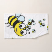 Bathroomkeukenset voor vliegende bijen bad handdoek (Handdoek)