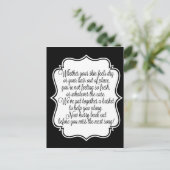 BathroomSign.jpg Briefkaart (Staand voorkant)